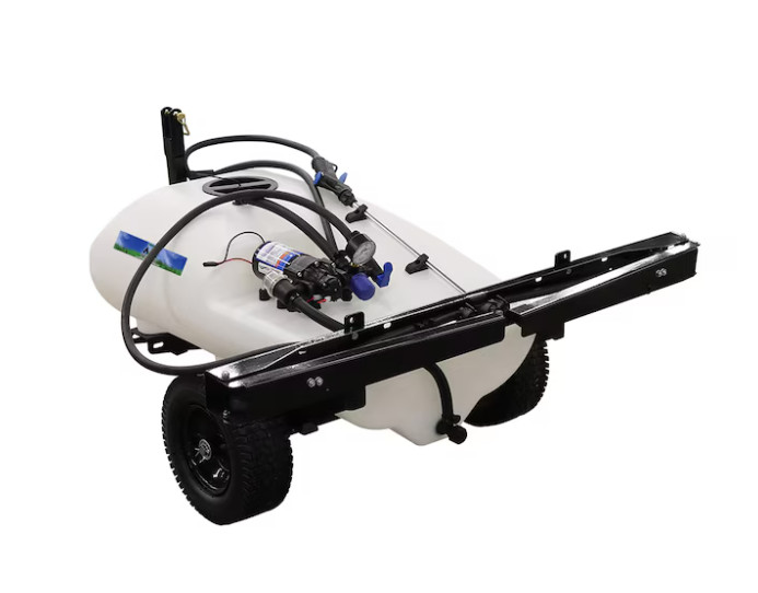 Master MFG 24 Gallon Deluxe Pull-Behind Broadcast Sprayer – 2.2GPM w 7 ft. Swath