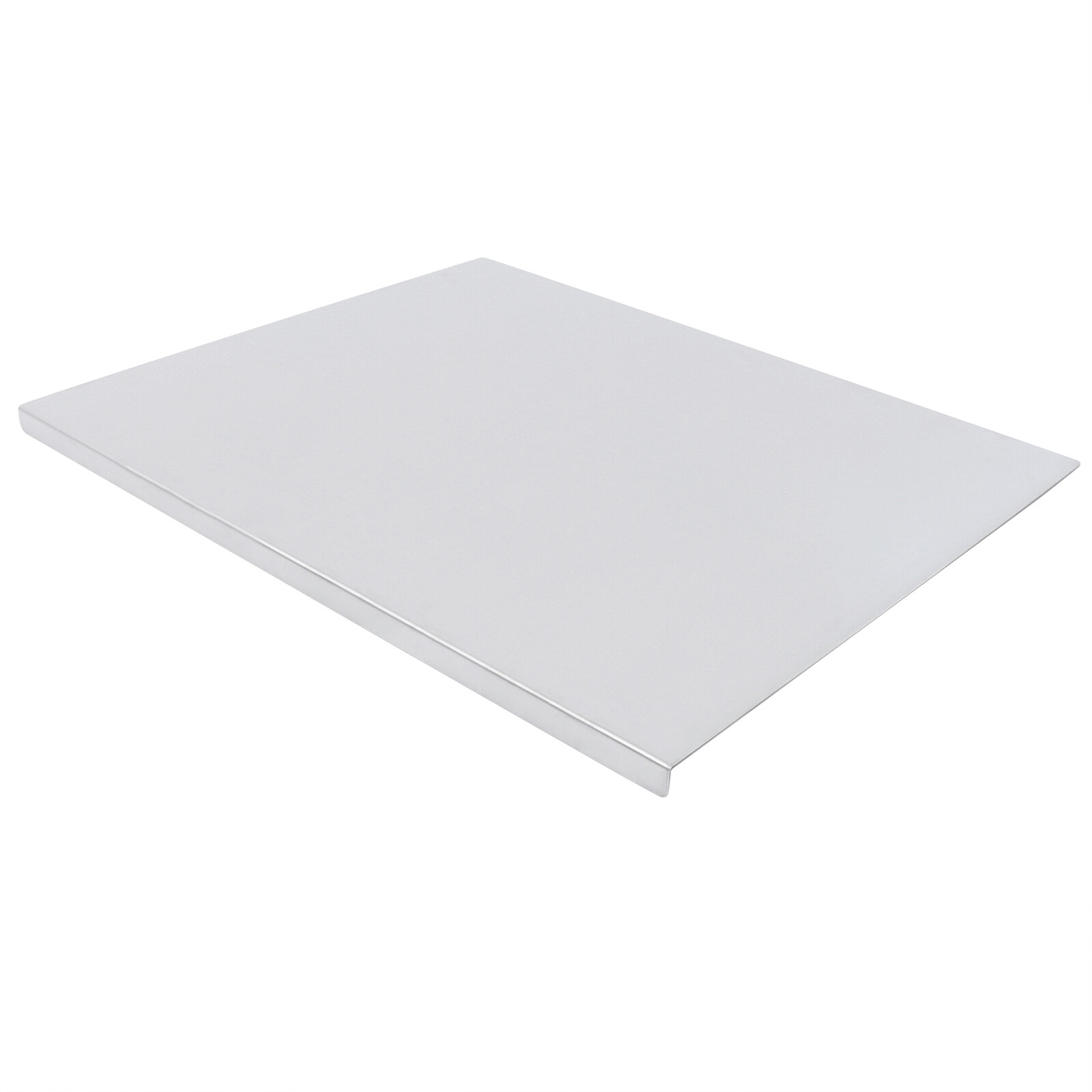 Stainless Steel Cutting Chopping Boards Large Pastry Board Counter with Lip Top