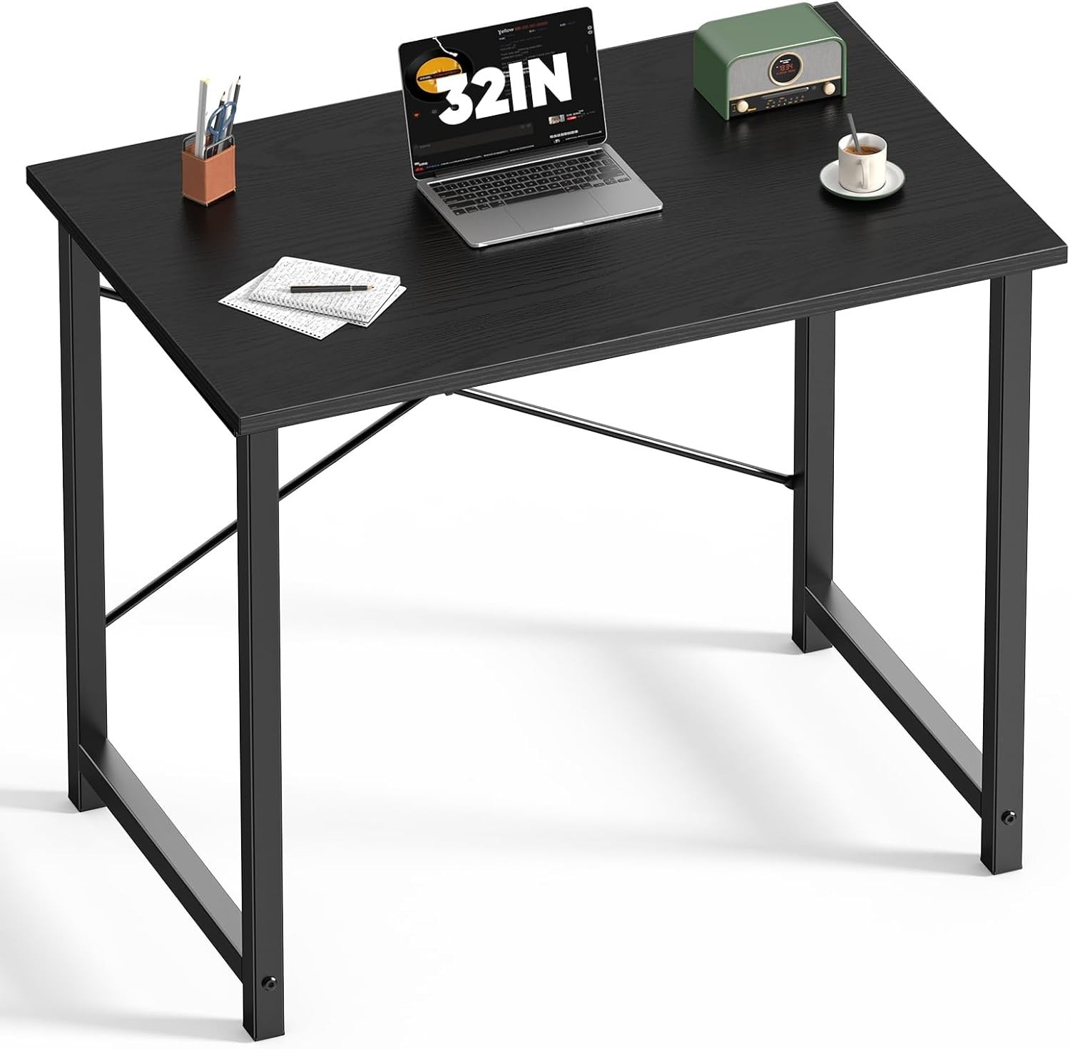 32-63 Inch Home Office Computer Desk Writing Work Study Table with Reinforcement
