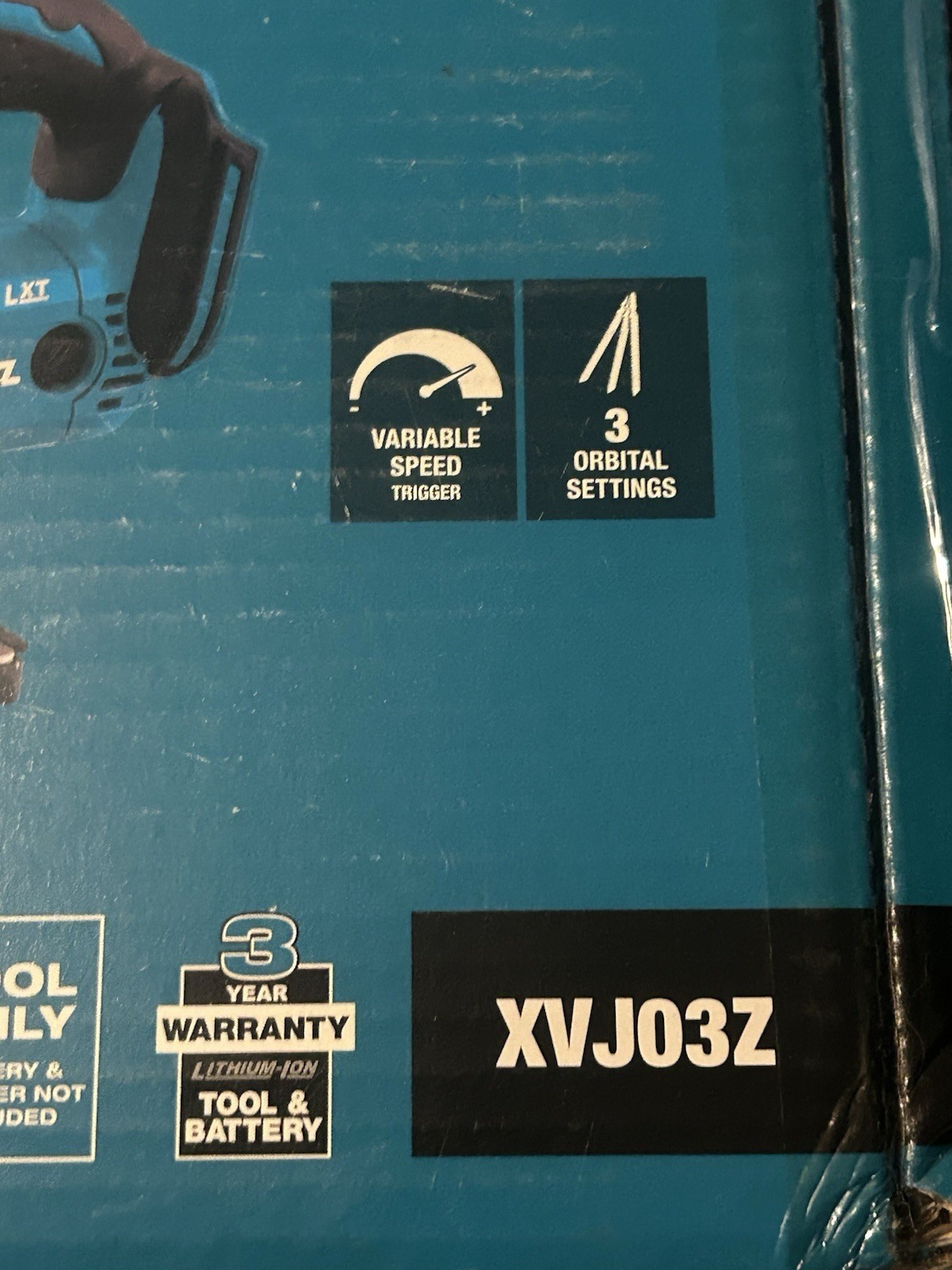 *NEW IN BOX Makita XVJ03Z 18V Cordless Battery Jigsaw, w/ Blades LXT 18 Volt