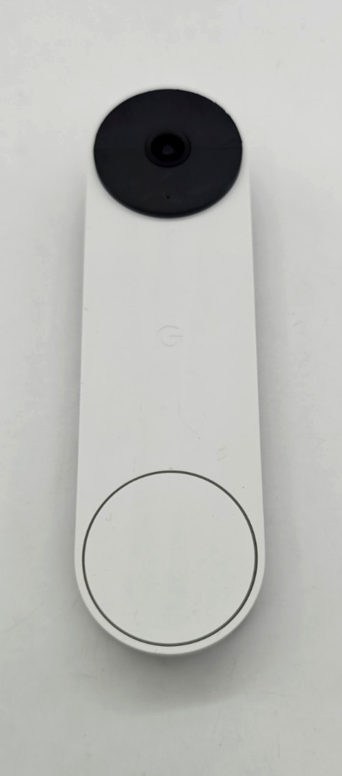 Google Nest Doorbell (Battery) – Snow – Unit & Mount ONLY – Read Description