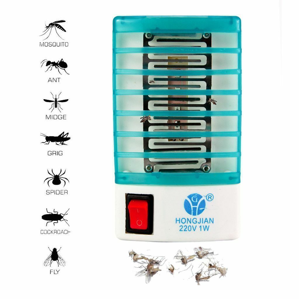 Electric Fly Bug Zapper Mosquito Insect Killer LED Light Trap Pest Control Lamp