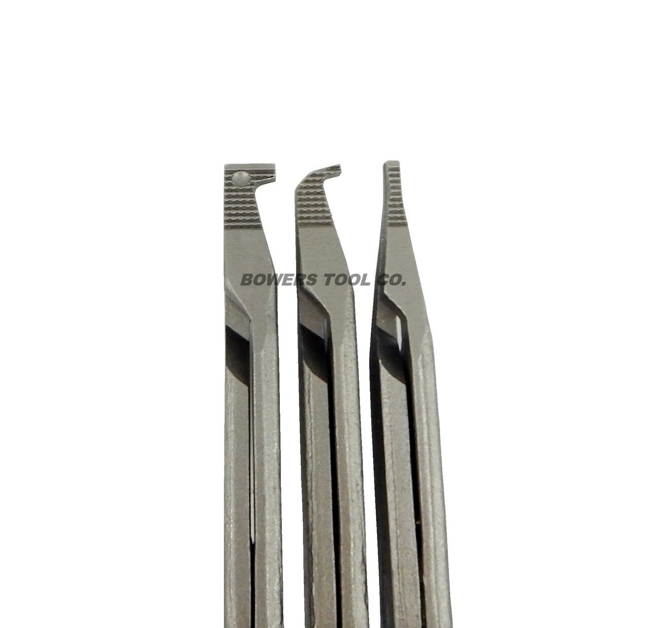 Wilde Lock Ring Pliers Set 3pc Straight Right Angle Thin Bent Curved 9″ USA Made