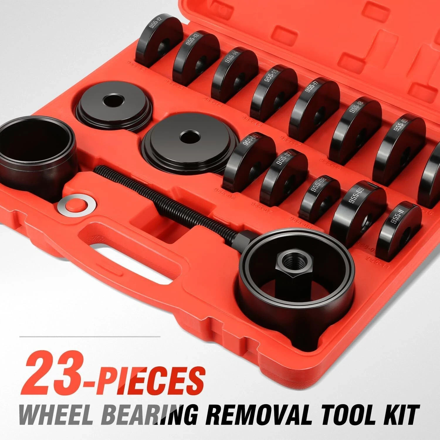 DNA MOTORING 23pcs Front Wheel Drive Bearing Removal Installation Tool Set,