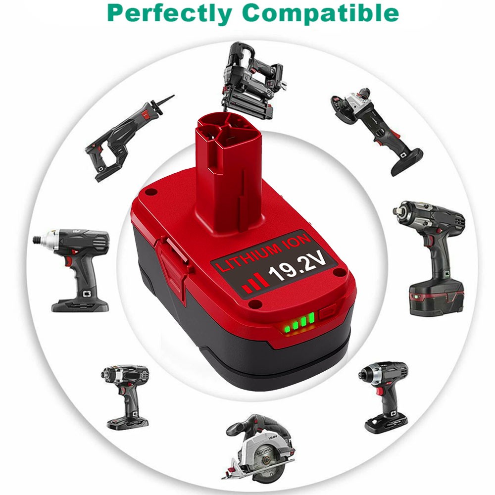 Pack 8.0Ah 19.2Volt XCP Lithium Battery For Craftsman C3 Diehard PP2030 PP2025