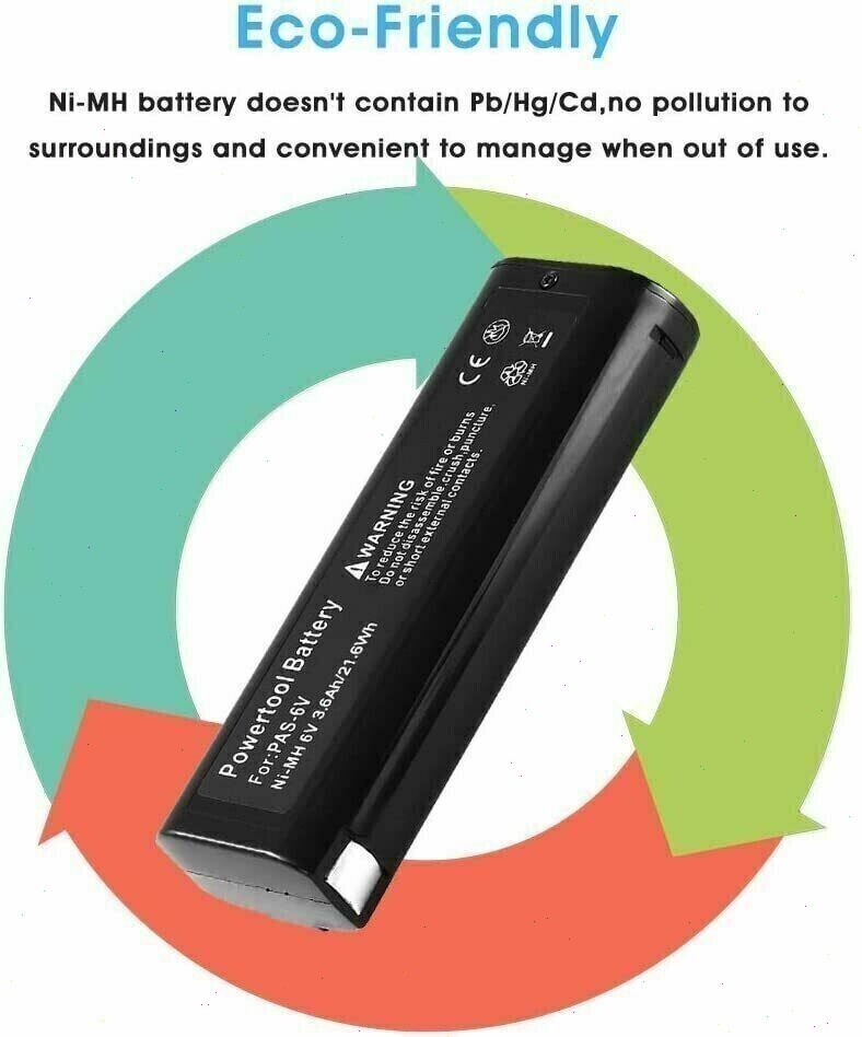 2PACK Battery for PASLODE 6V Ni-MH 404717 902000 900400 900420 900600 Nailer