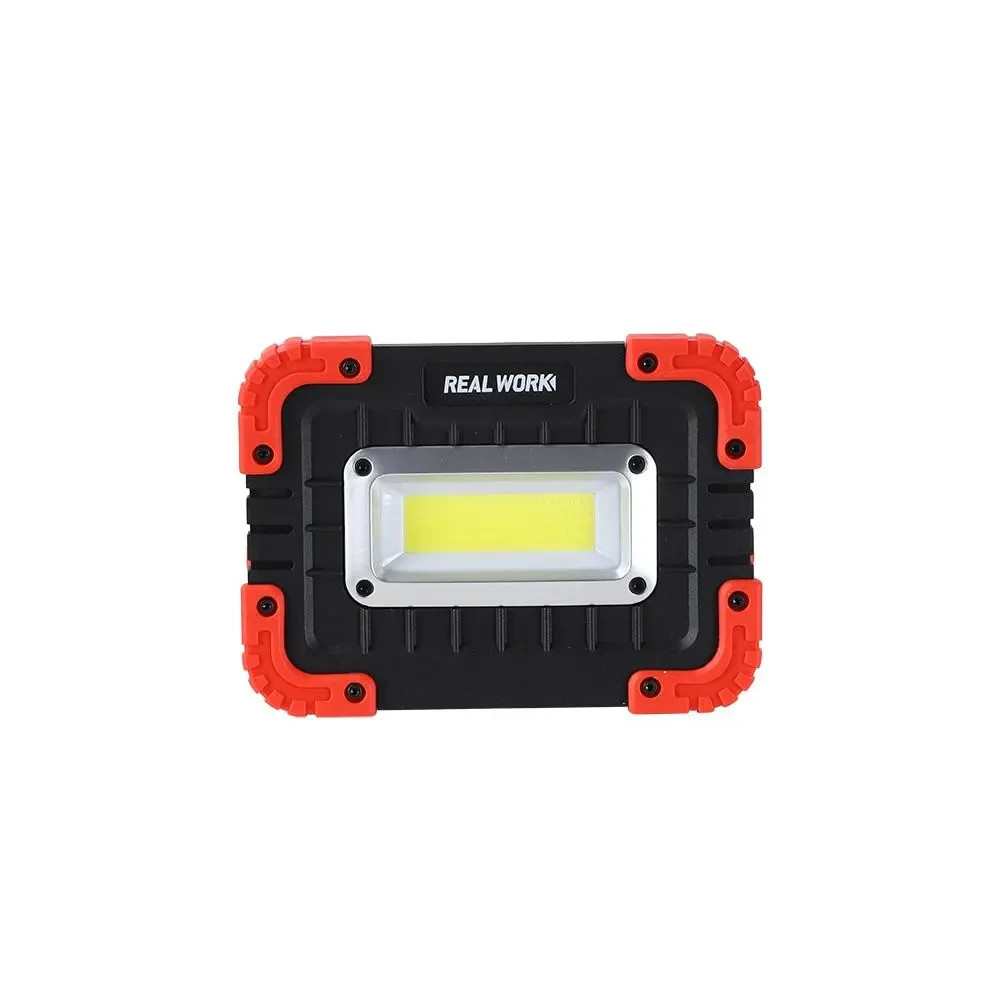 2000 Lumen Portable LED Work Light Foldable Handle w/6AA Battery (see video) NEW