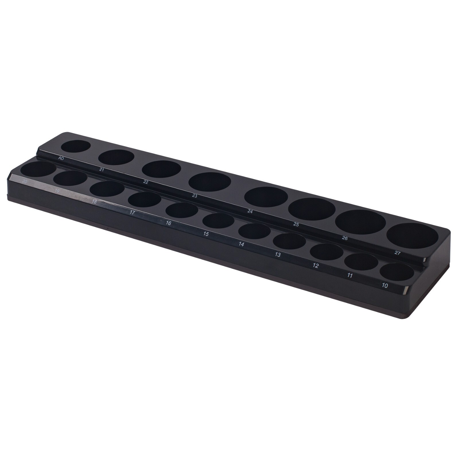 KING Magnetic Socket Organizer Holder 6-PACK Set 1/4” 3/8” 1/2” Metric SAE