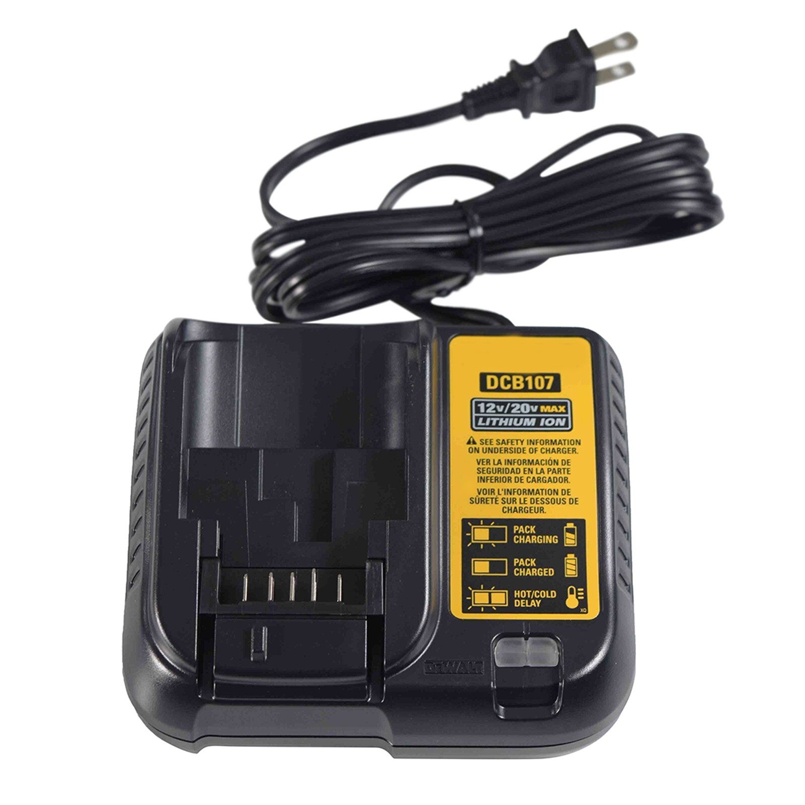 DCB107 Replacement for Dewalt 20V Battery Charger DCB101 DCB105 DCB115 DCB115