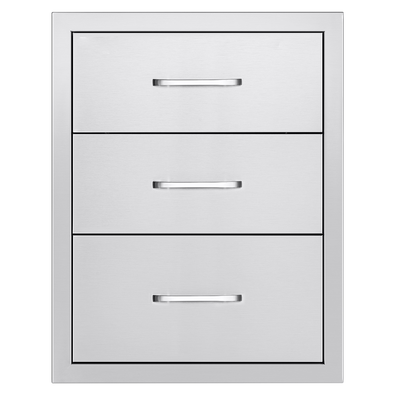 Uimoso Modular Chest of Drawers 18.11″W x 23.23″D x 23.23″H with Triple Access