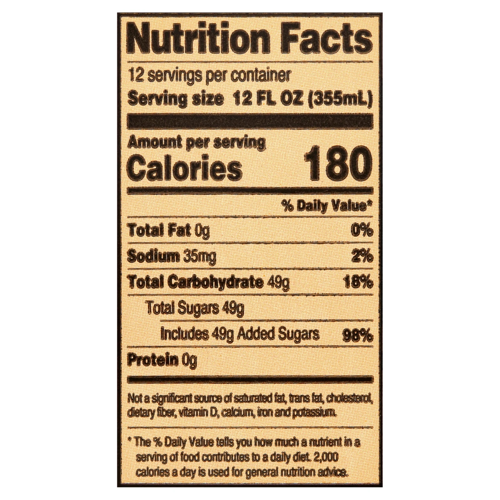 Great Value Root Beer Soda Pop, 12 fl oz, 12 Pack Cans Pack of 2