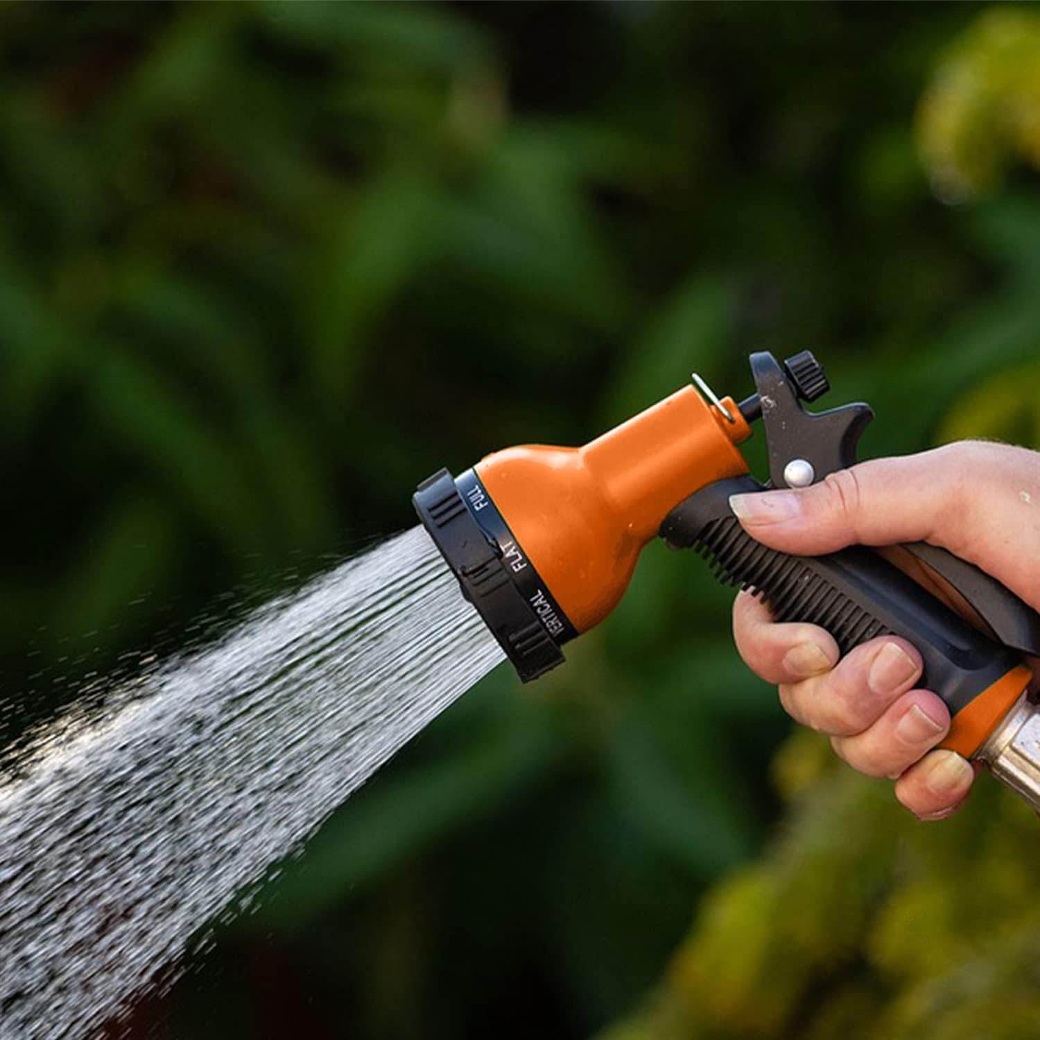 Garden Hose Nozzle Sprayer 2 Pack 10 Patterns Heavy Duty for Hose