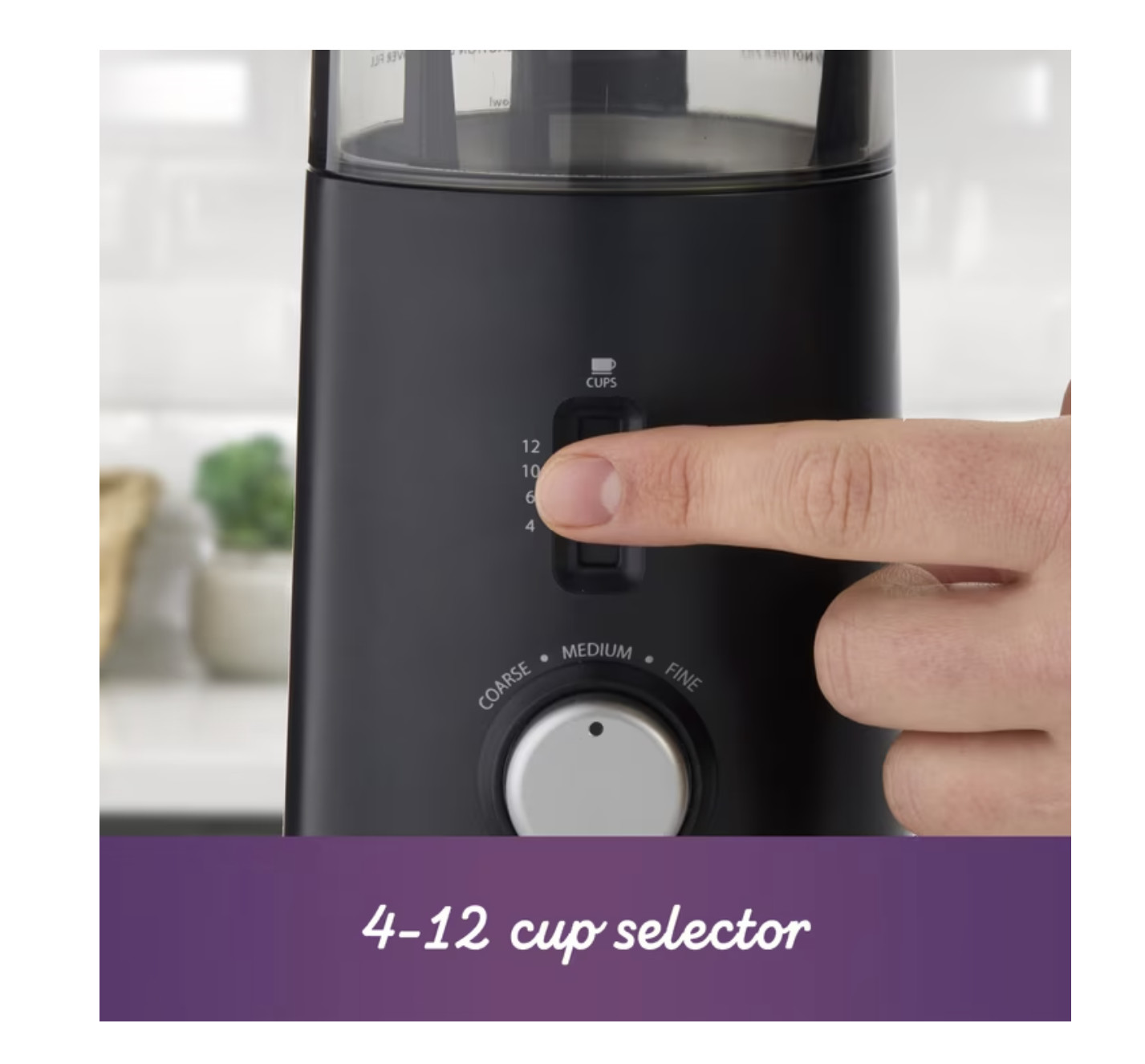 Mr. Coffee Automatic Multi-Grind Coffee Grinder Electric 12-Cup in Black – NEW