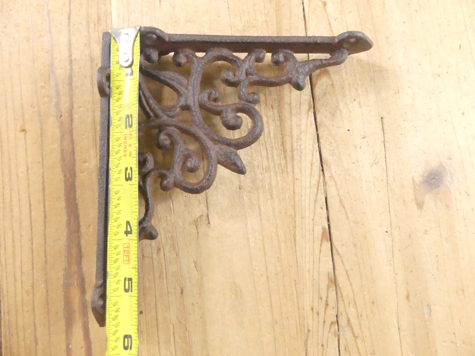 8 Antique Style Shelf Brace Wall Bracket Cast Iron Brackets Corbels Victorian