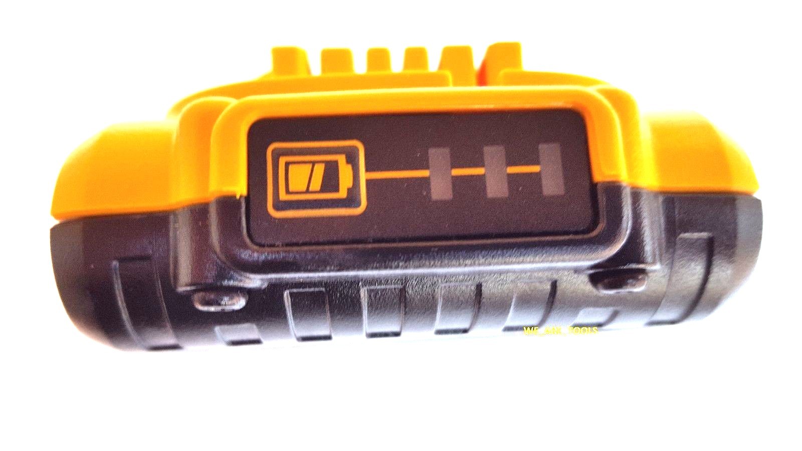 (1) Dewalt 20V DCB203 Battery, (1) DCB115 Charger 2.0 AH 20 Volt
