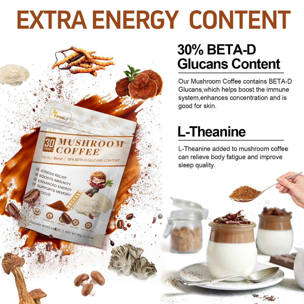 Organic Mushroom Coffee 100% Authentic FREE SHIPPING / Better Than Ryze /No Odor