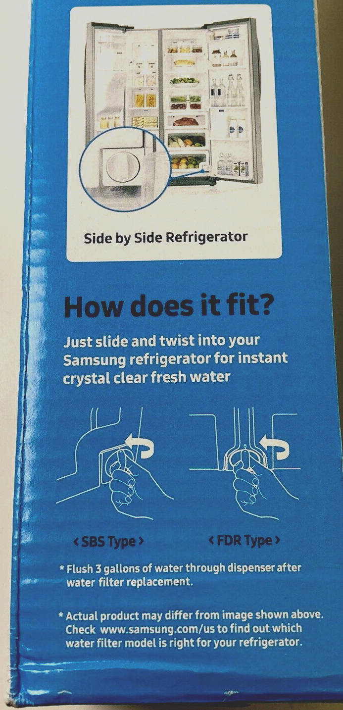 New, 2pc, Samsung Genuine HAF-CIN/EXP DA29-00020B Refrigerator Water Filters OEM