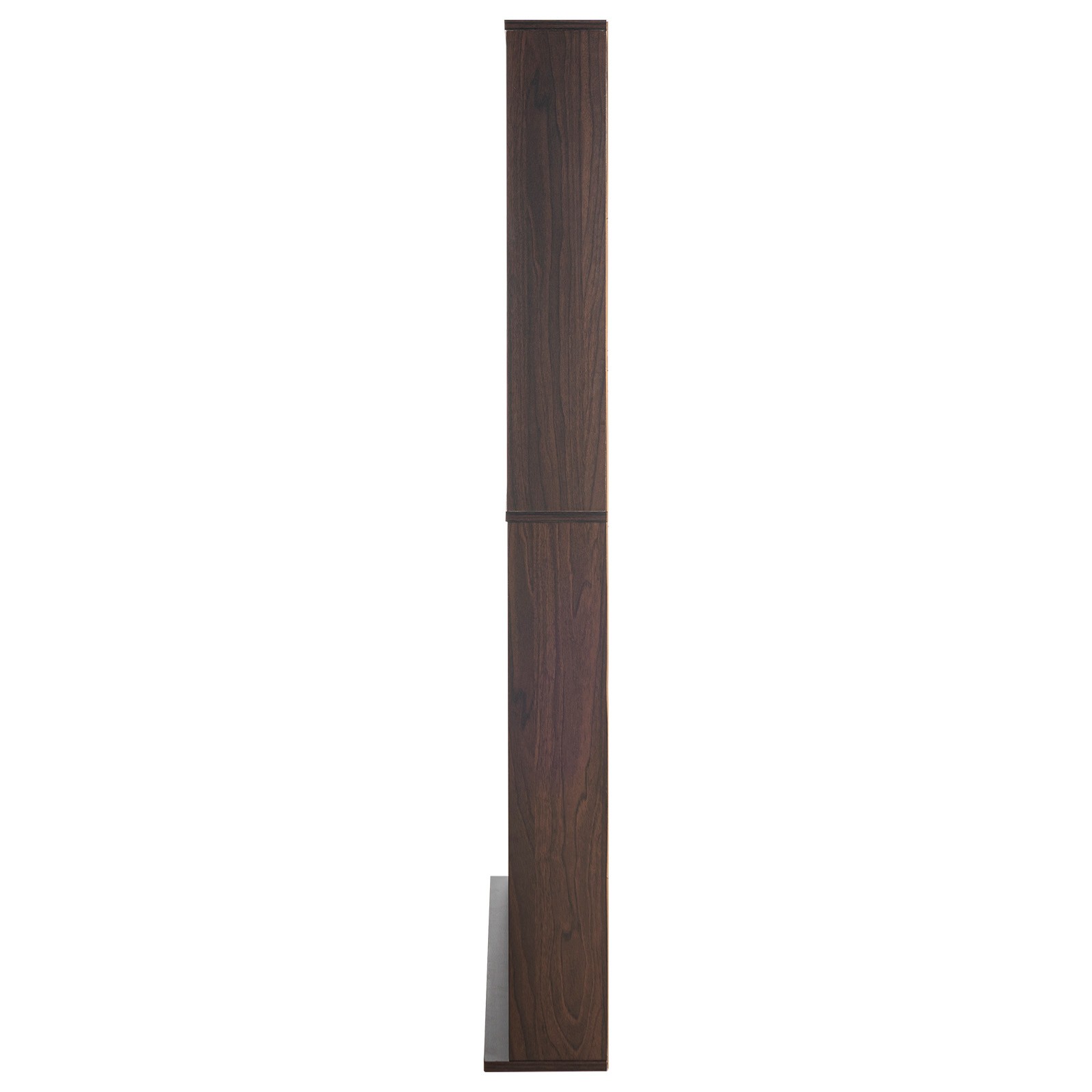 VEVOR Media Storage Cabinet 9 Layers Adjustable DVD Shelves 756 CDs Espresso