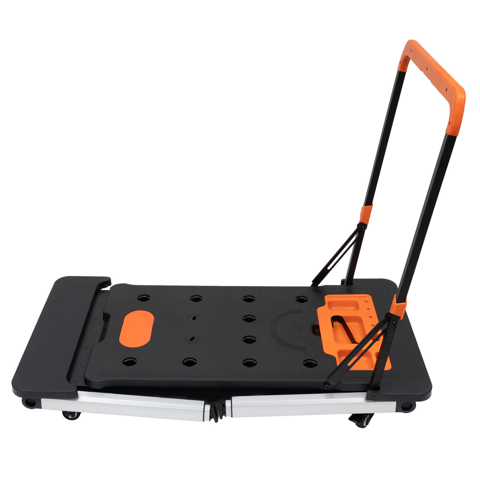 7-in-1 Portable Workbench Folding Sawhorse Work Table 550LBS Capacity 1090x550mm