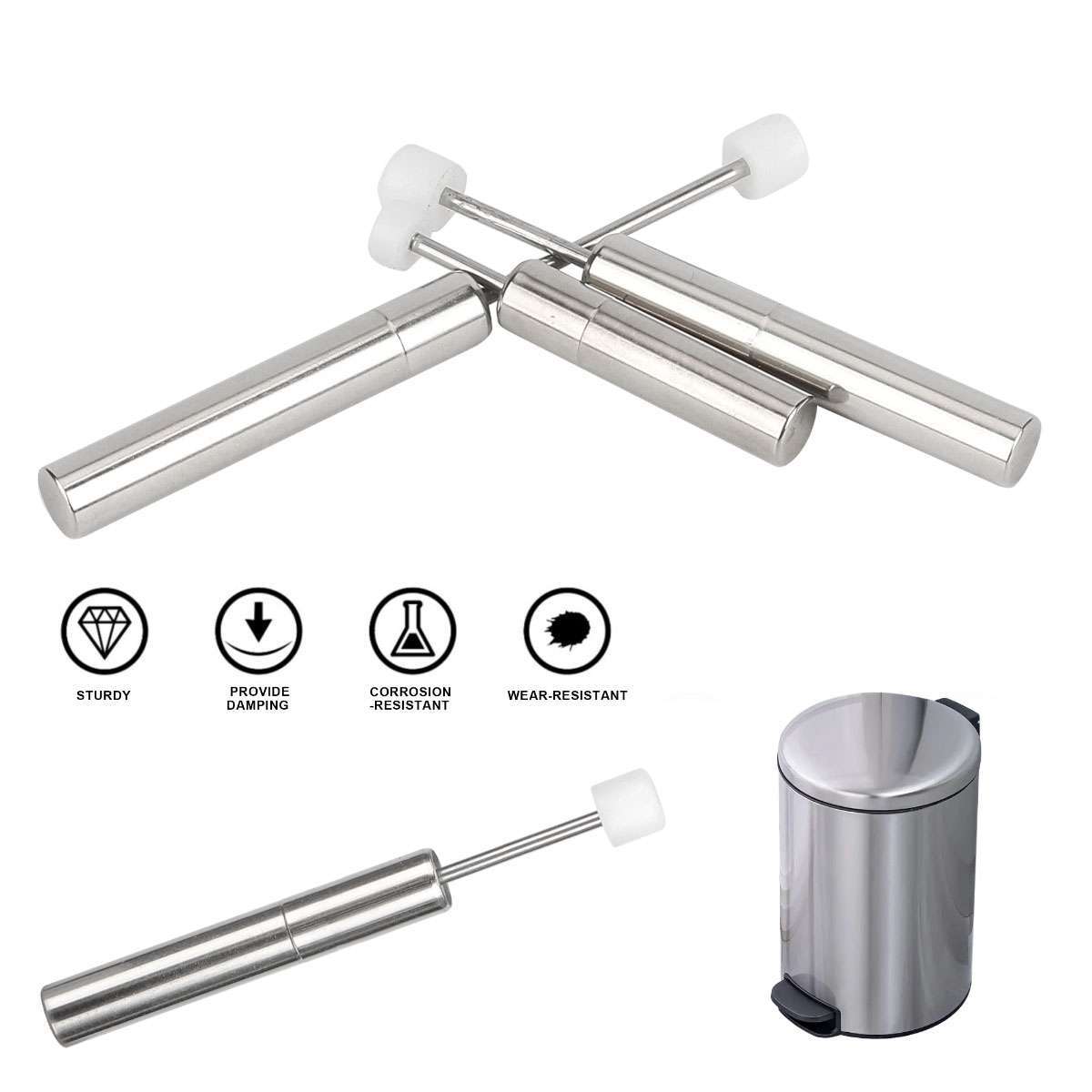 Kitchen Trash Can Damper/Piston with Lid Replacement Ideal 1.9in/2.9in/3.5in