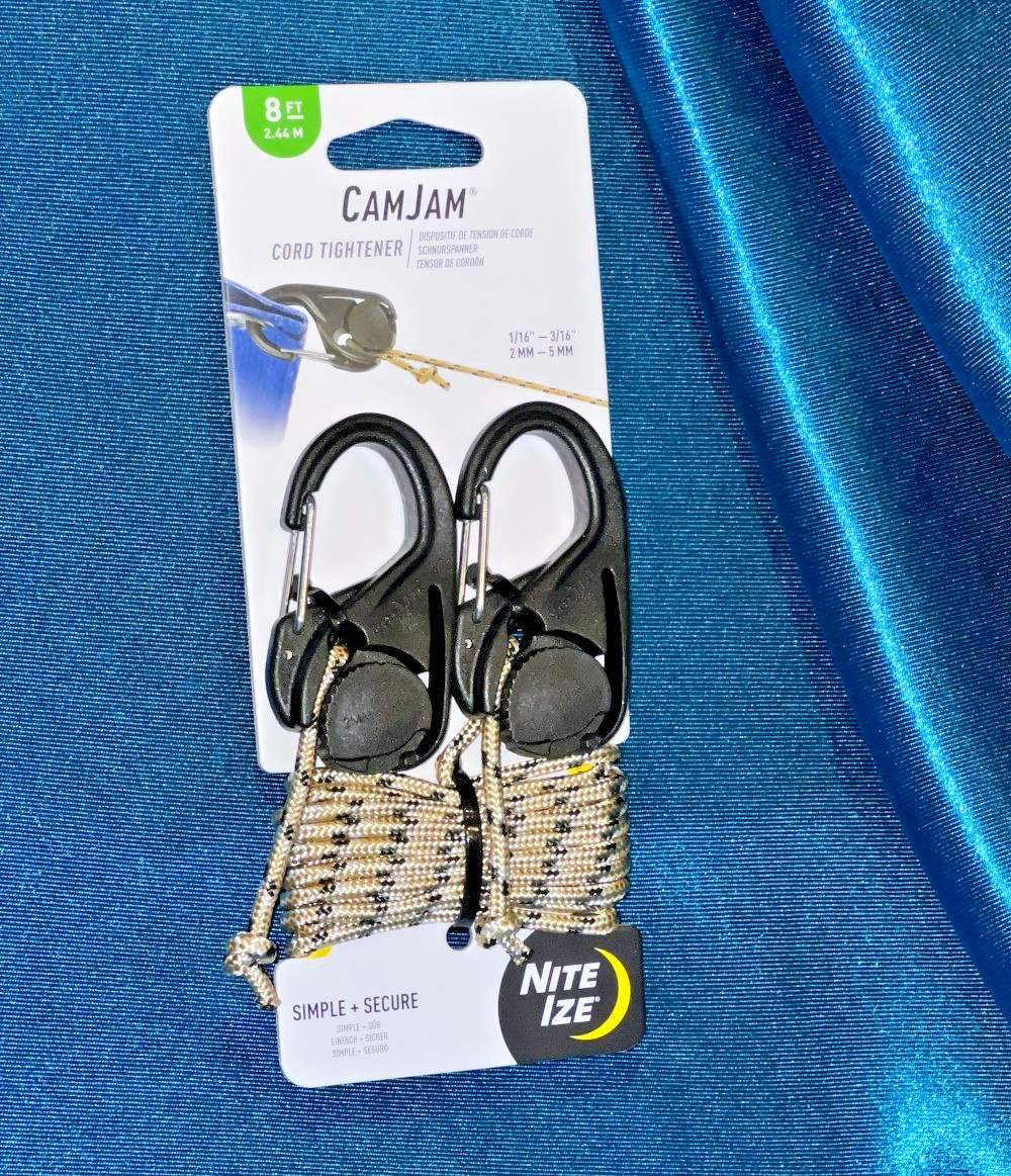 Nite Ize 2-Pack CamJam Cord Tightener with 8FT Rope – NCJ-25-2R3RF1