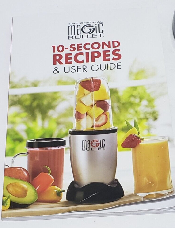 The Original Magic Bullet w/ 10-Second Recipes & User Guide – 2018