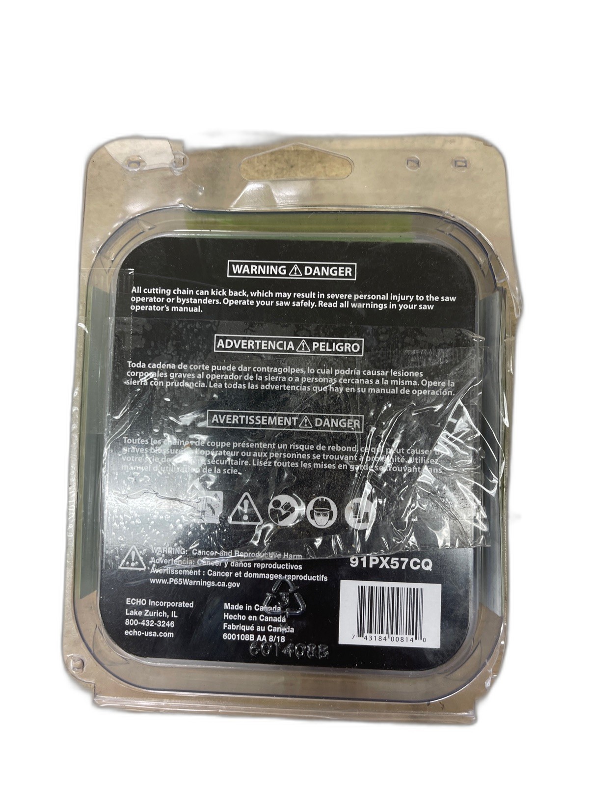 ECHO 16 in. Low Profile Chainsaw Chain – 57 Link