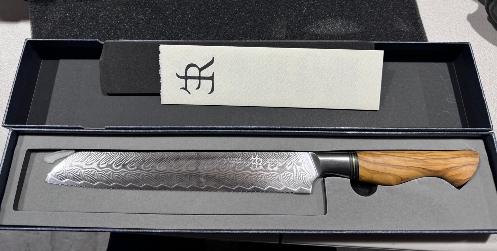 Ryda Knives ST650 Powder Steel Bread Knife 22.8cm