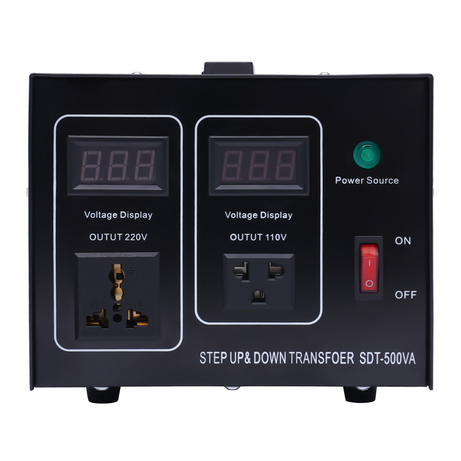500W Step Up Step Down Voltage Converter Transformer 110V to 220V 240V to 120v