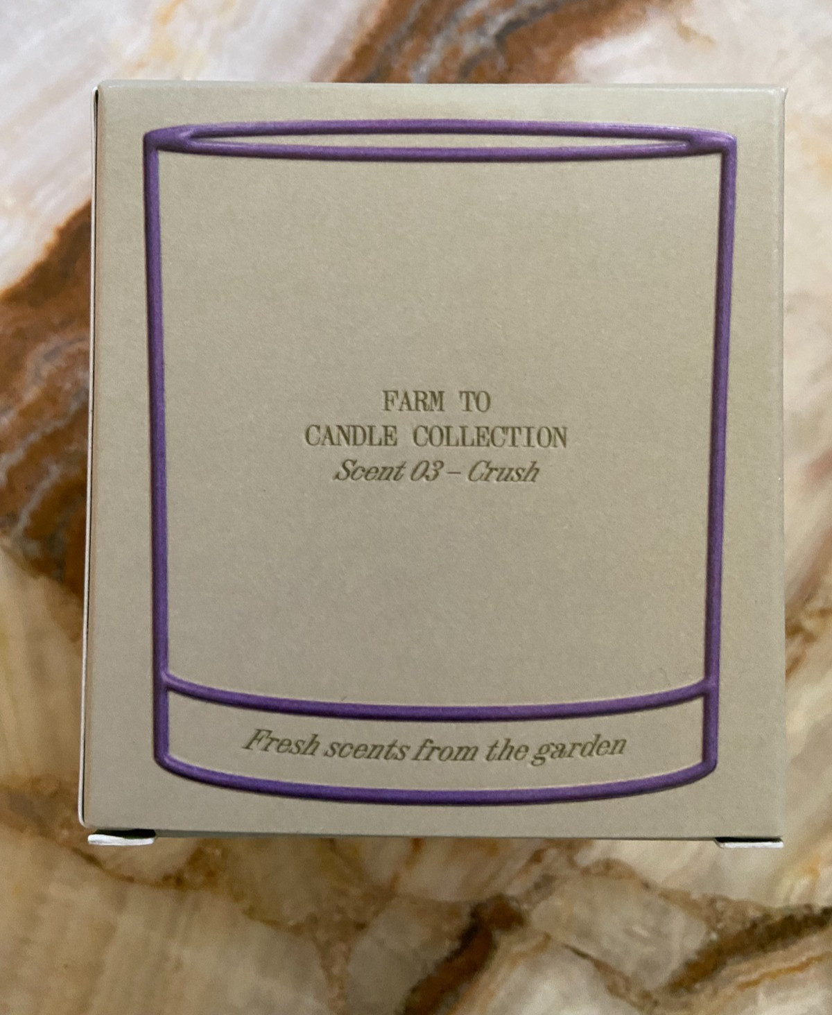BOY SMELLS~Crush~Farm to Candle Collection~Scent 03~8.5 oz~New In Box