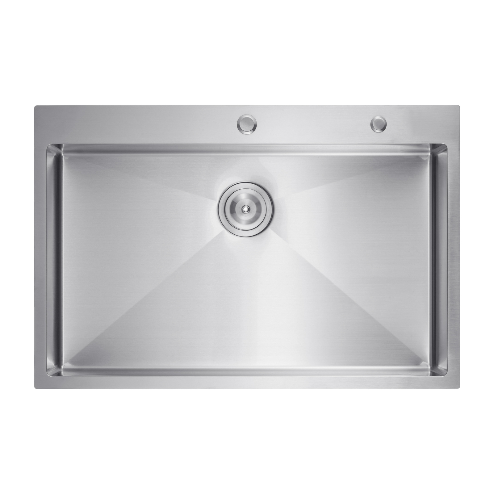 33″ Kitchen Sink Top Mount Single Bowl Drop-In Basin Stainless Steel Bar