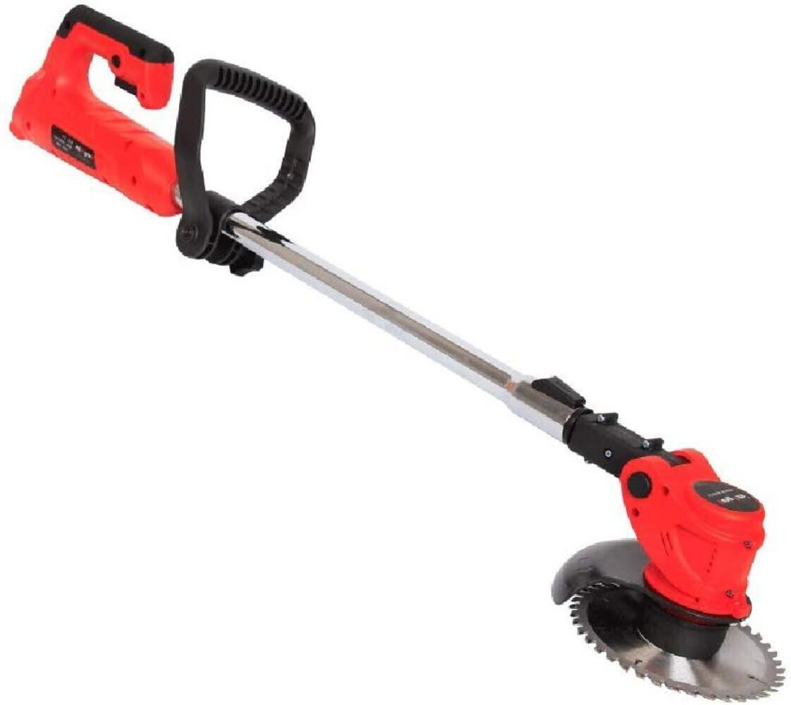 Grazer Weed Cutter – Battery Operated Cordless Metal Blade Grass Trimmer / Edger