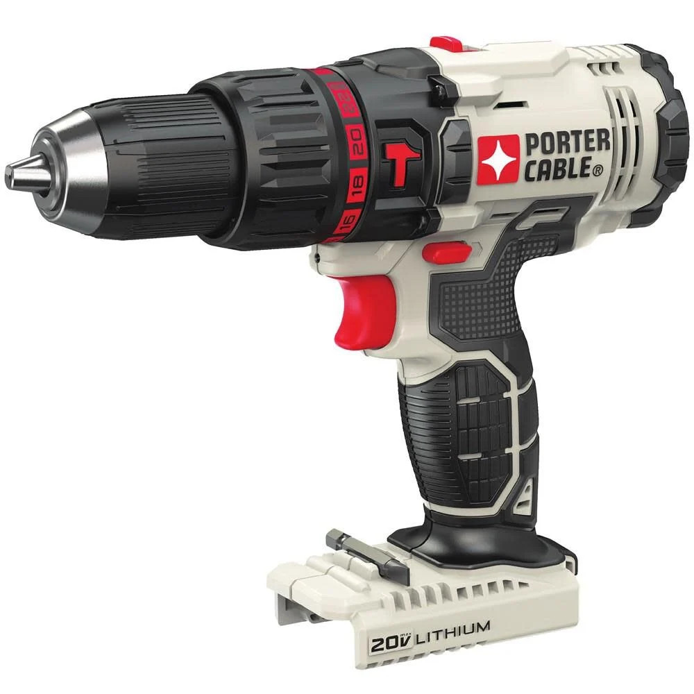 Porter Cable 1/2In 20V Variable Speed Hammer Drill Kit