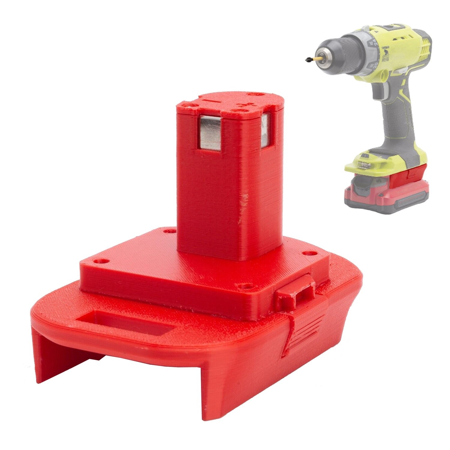 Adapter For Craftsman 20V Li-Ion Battery To Fits For Ryobi 18V 20V Power Tool