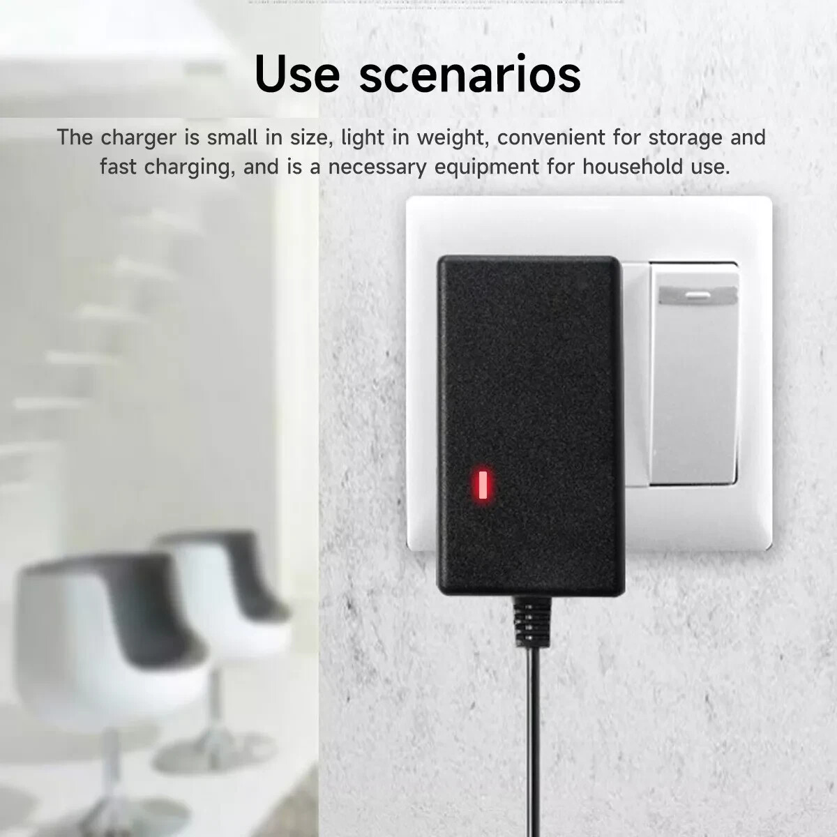 Universal Battery Charger Perfect Compation With Most 20V21V Power Tools Battery