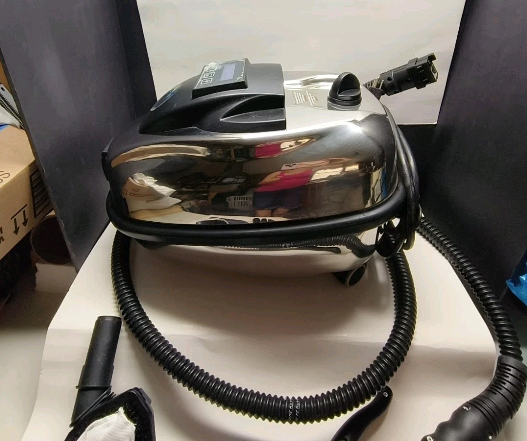 EV International 3000i Dry Vapor Steam Cleaner w/Accessories Bundle Tested Works