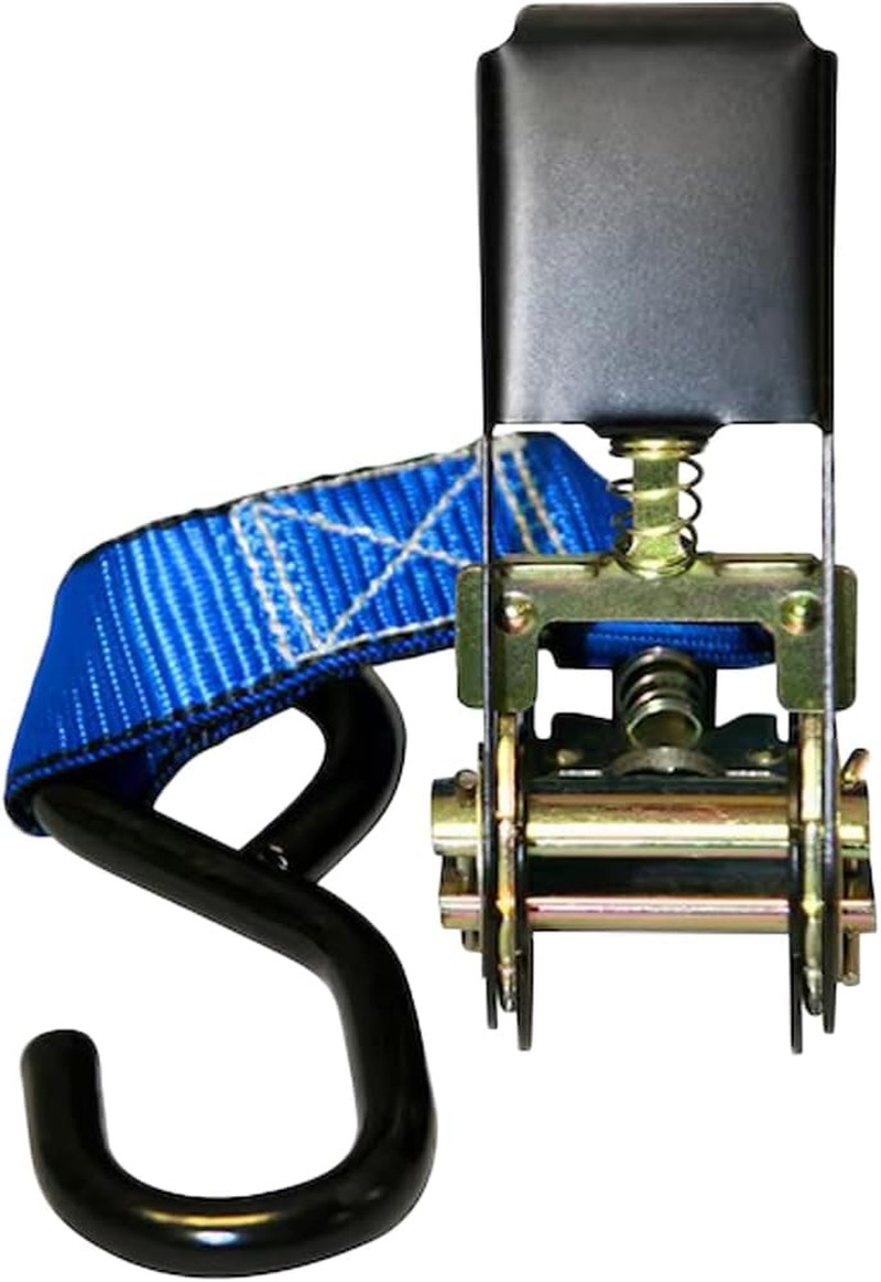 Premium Ratchet Tie down – 1 PK – 1 in – 15 FT – 500 LBS Working Load – 1500 LBS