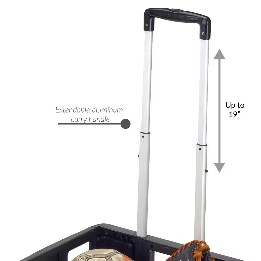 15 In. X 13 In. X 14.2 In. Tote and Go Collapsible Utility Cart