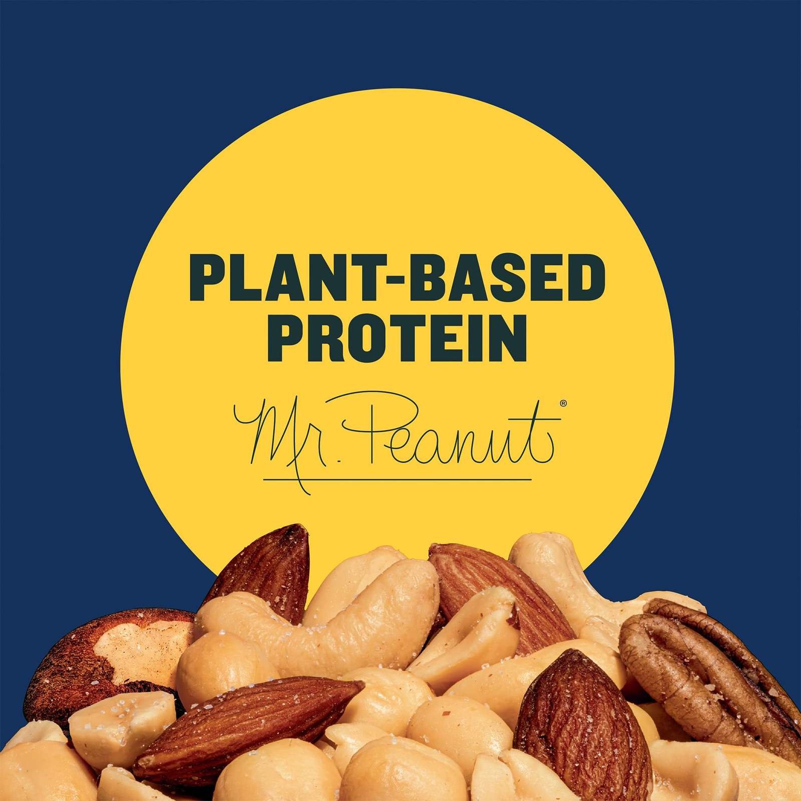 Planters Lightly Salted Mixed Nuts 15 Ounce Kosher Snack Less Than 50 Peanuts
