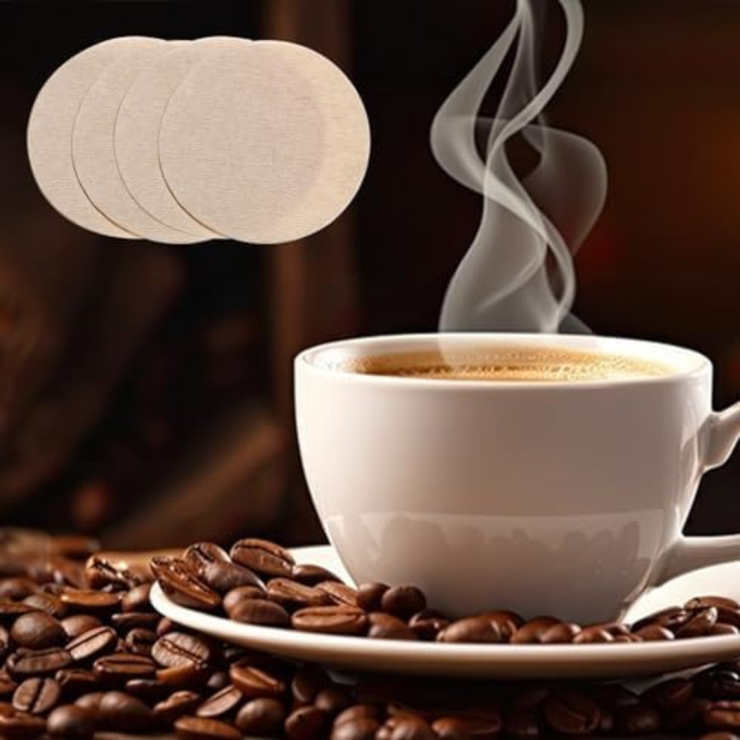 600 PCS Unbleached Coffee Filters Compatible with Aeropress Coffee Maker