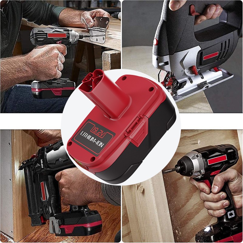 For CRAFTSMAN C3 19.2 VOLT LITHIUM DIEHARD BATTERY PACK 315.PP2011 2PCS 8.0Ah