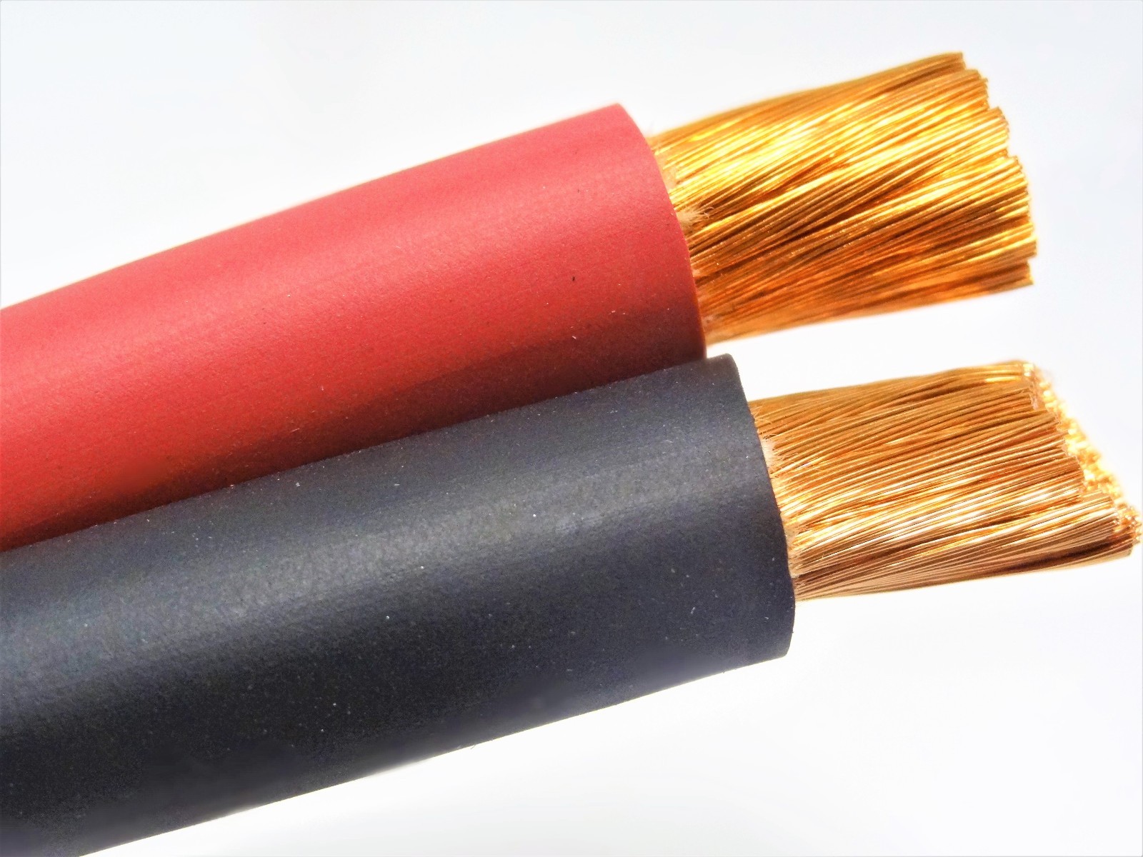 Welding Cable Red Black 2/0 GAUGE COPPER WIRE SAE J1127 CAR BATTERY SOLAR