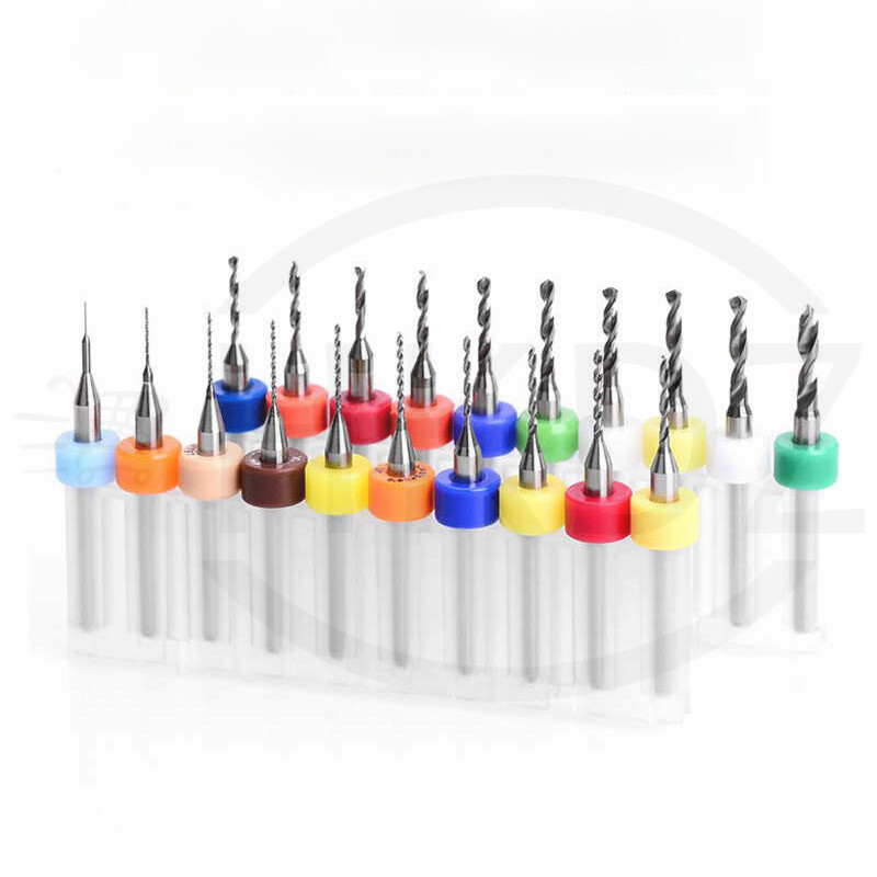 Tungsten Steel Carbide PCB CNC Micro Twist Drill Bits Milling 0.1mm – 3.175mm