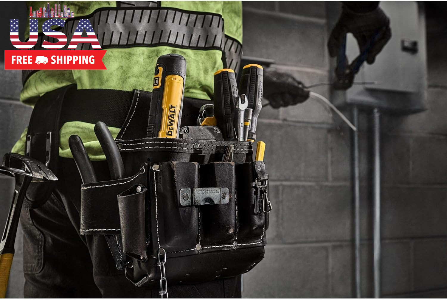 DEWALT Cordless Screwdriver, 4V USB Rechargeable Electric Screwdriver with 12 Pc