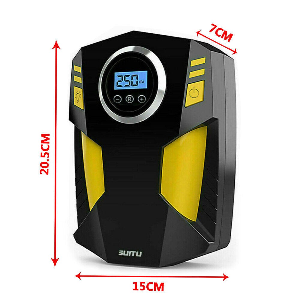 Car Air Tire Pump Inflator Compressor Digital Electric Auto Portable 150PSI 12V