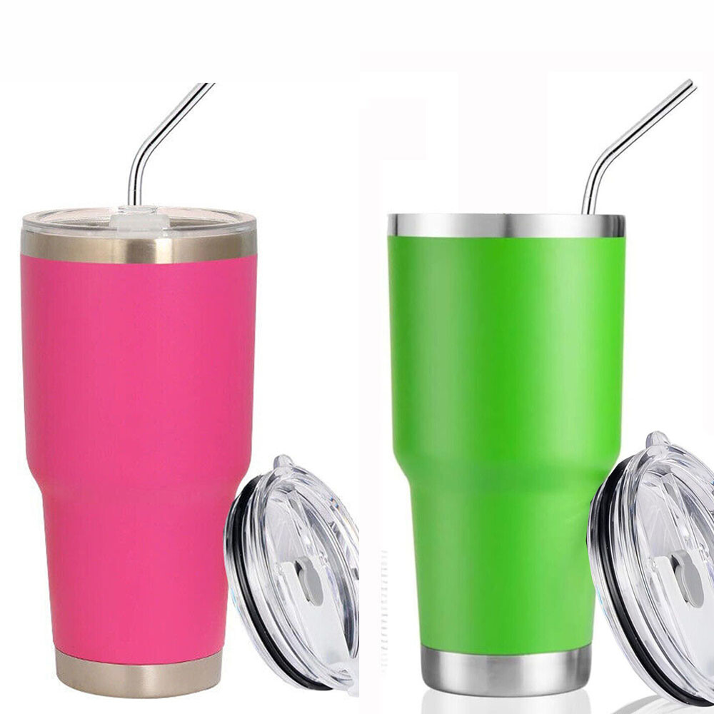 30OZ Tumbler, Set of 2 Stainless Steel Vacuum Insulated Coffee Travel Mug Gift