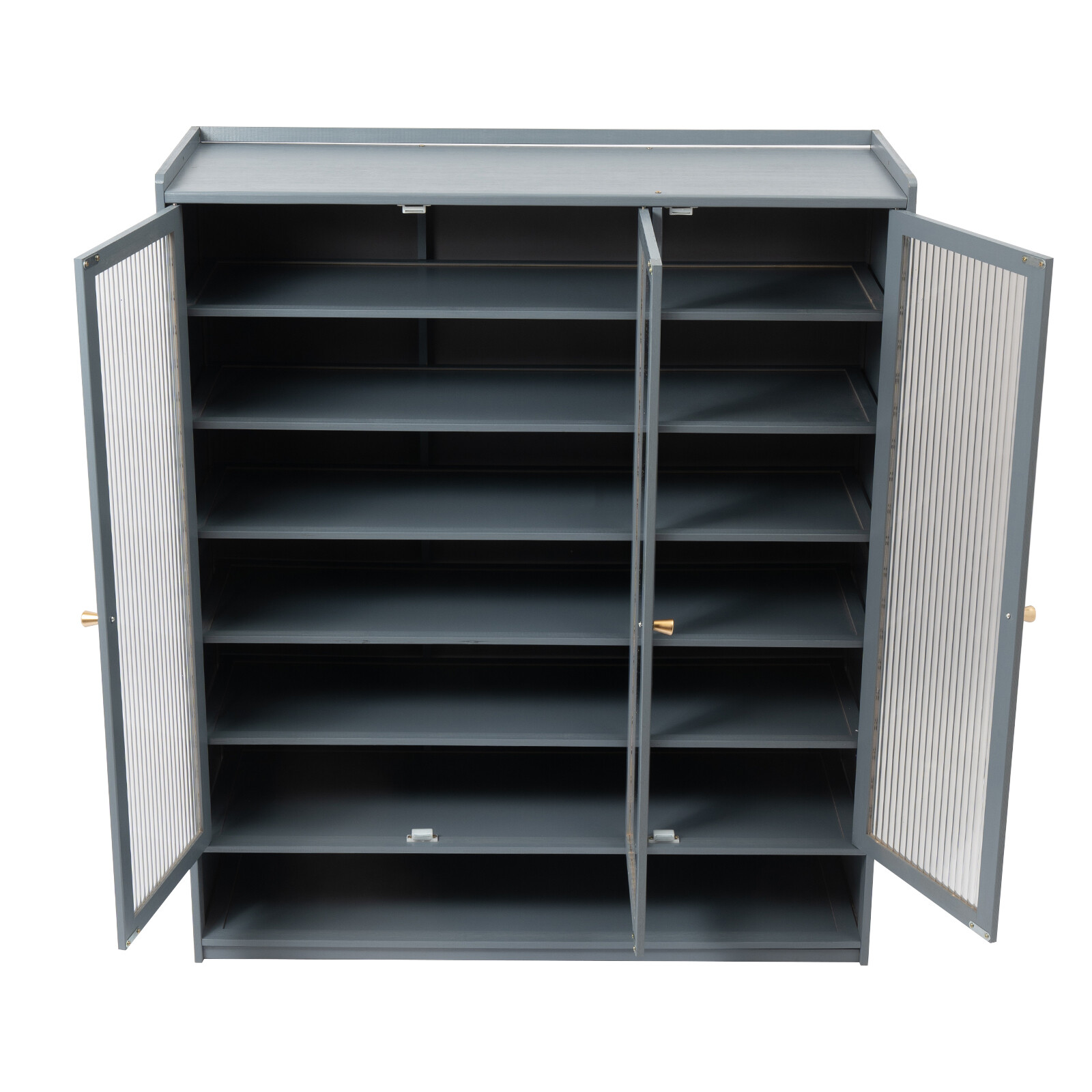 Freestanding Shoe Rack Storage Cabinet Entryway Slippers Organizer Plant Shelf