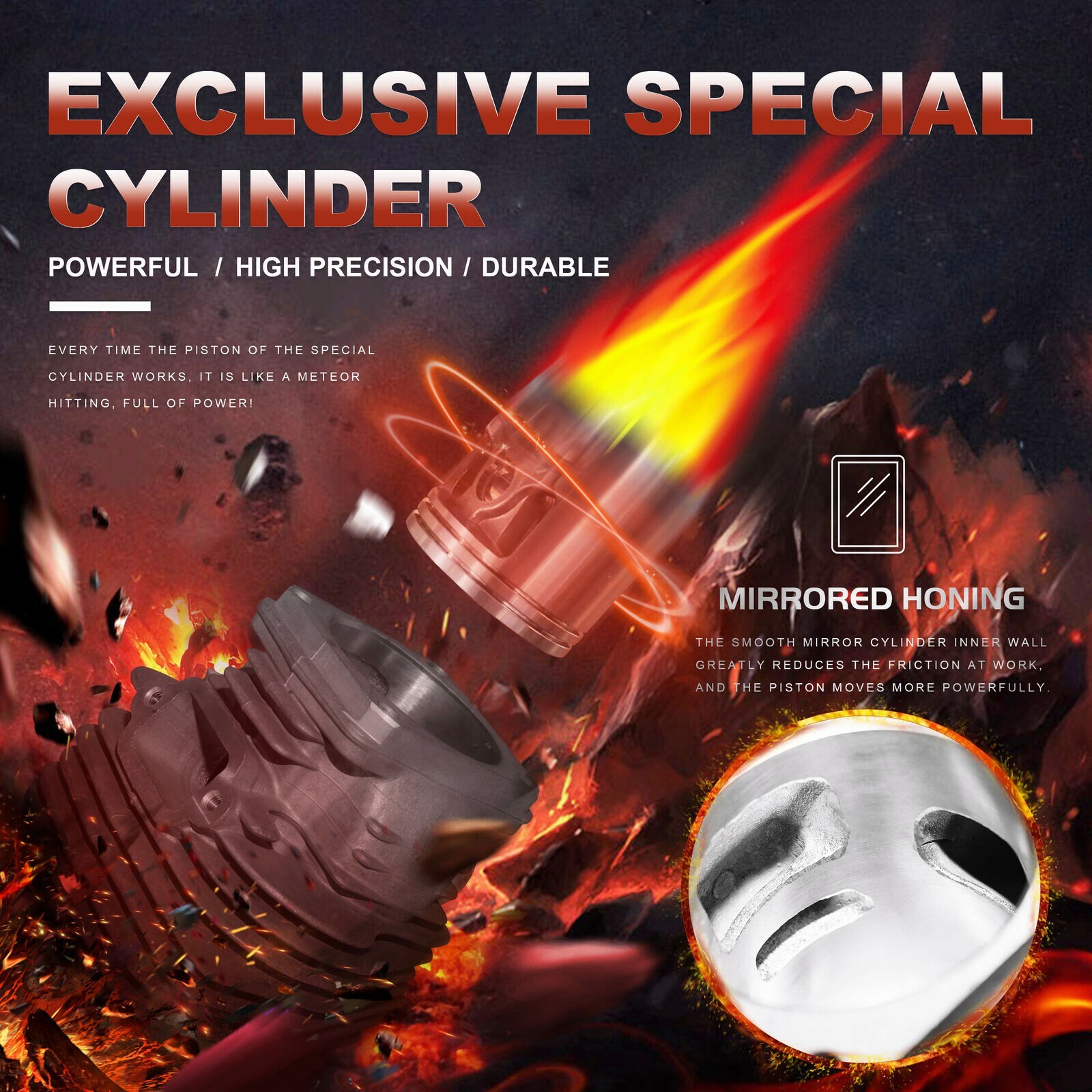 92cc Gasoline Chain Saw Power Head Compatible with MS 660 066 G660 without Bar