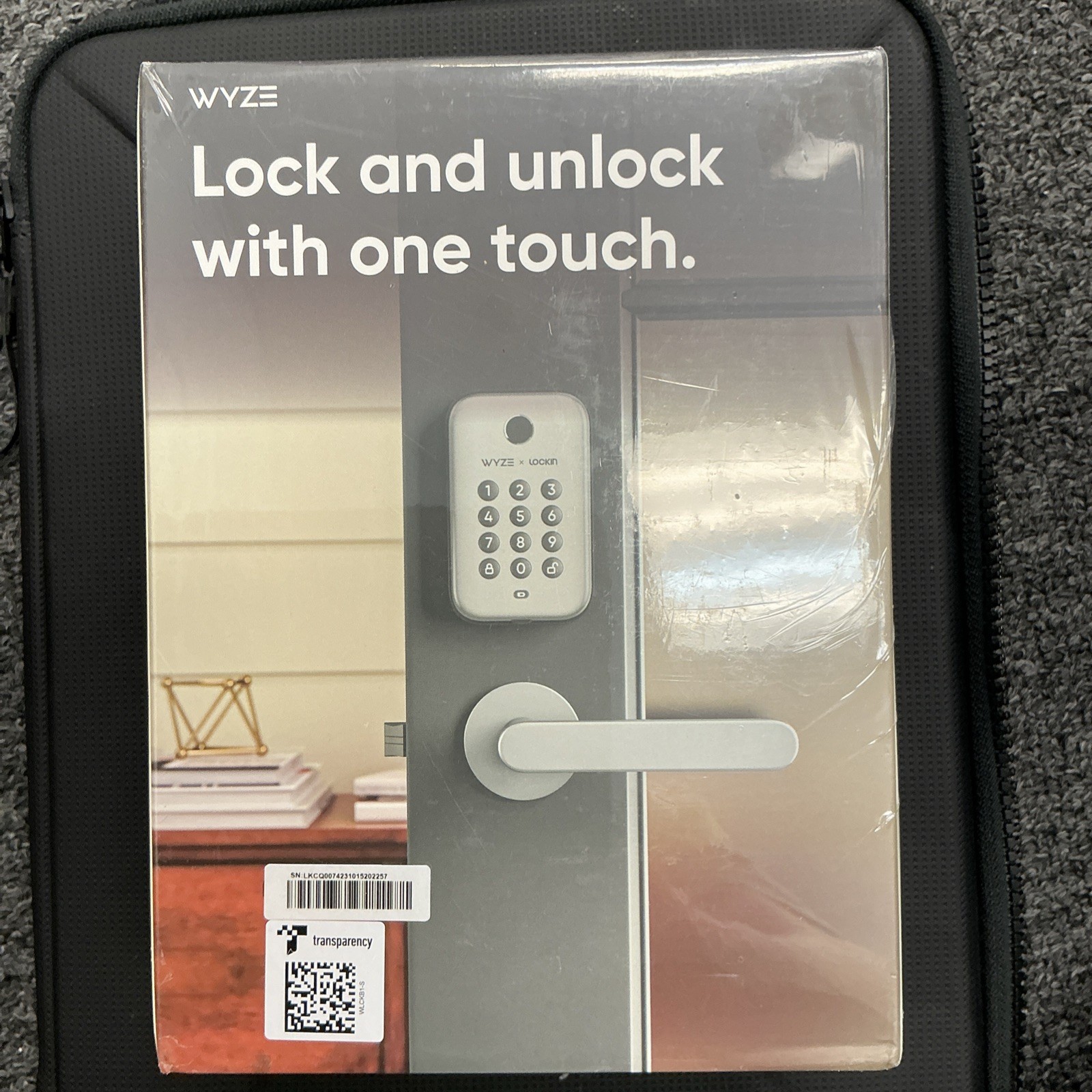 Wyze – Smart Lock Bolt, Fingerprint Keyless Entry, Bluetooth Deadbolt