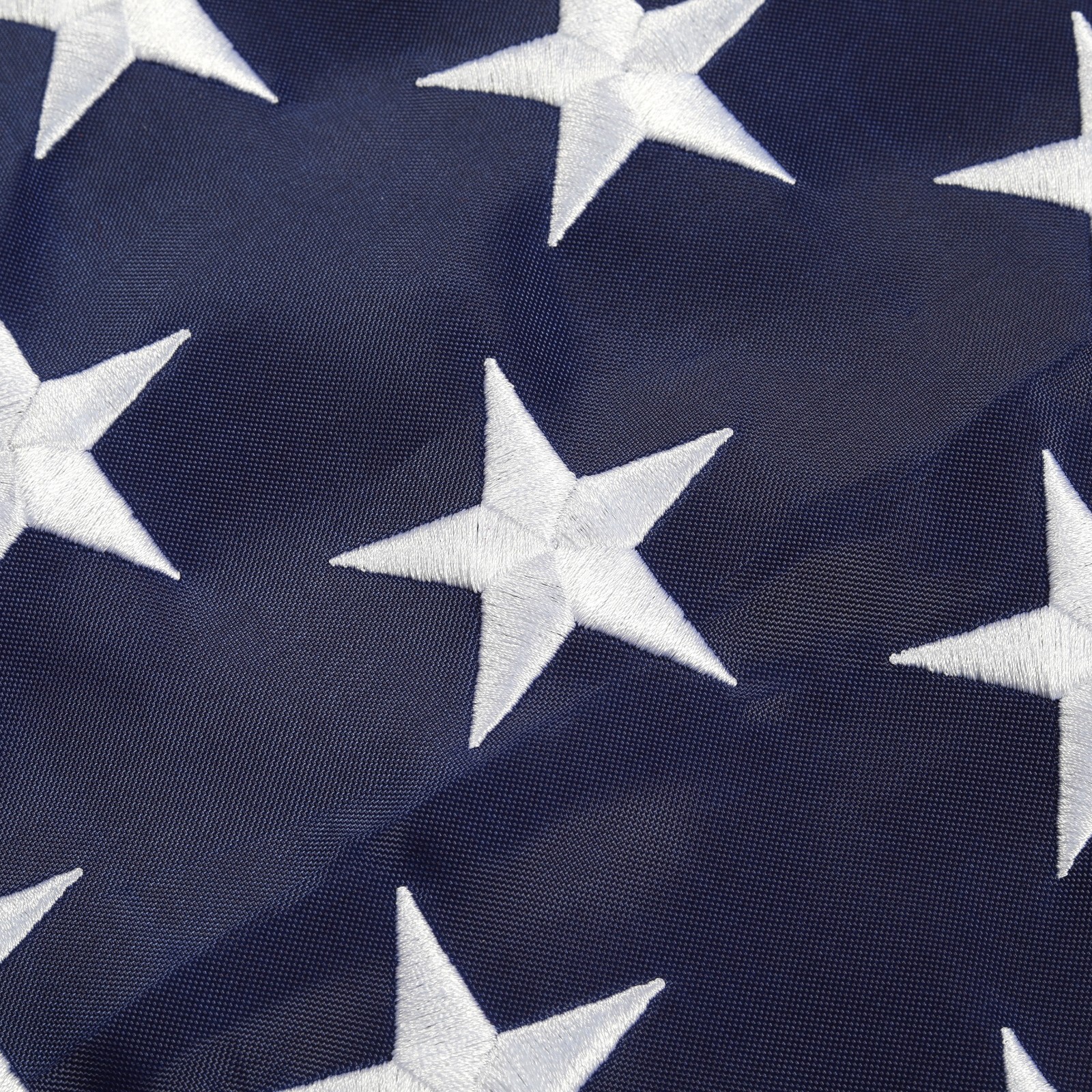 3×5 FT Outdoor Embroidered American Flag Made in USA Luxury Embroidered Star US